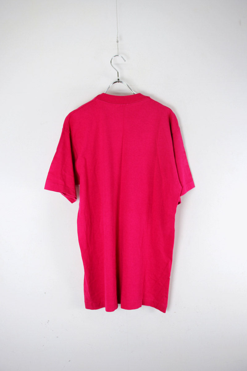 MADE IN USA 90'S FT LAUDERDALE TEE SHIRT / PINK [SIZE: M USED]