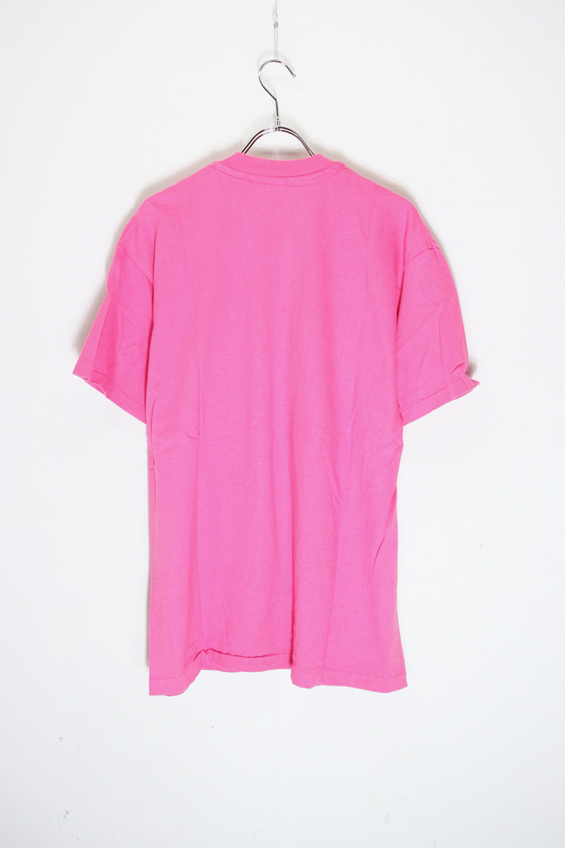 S/S UNIVERSAL STUDIOS HOLLYWOOD T-SHIRT / PINK [SIZE: L USED]