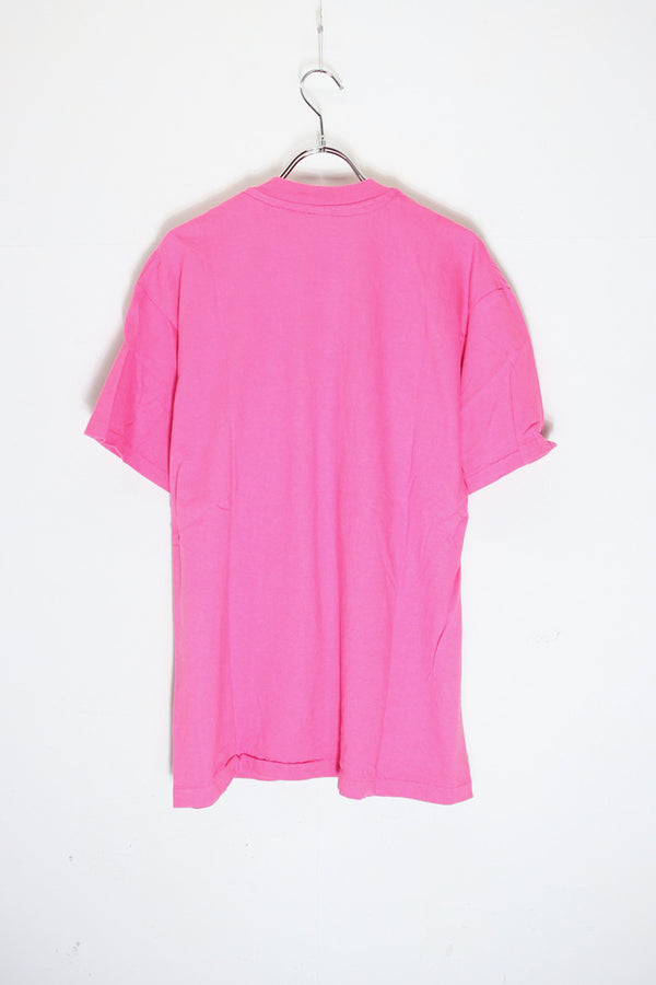 S/S UNIVERSAL STUDIOS HOLLYWOOD T-SHIRT / PINK [SIZE: L USED]