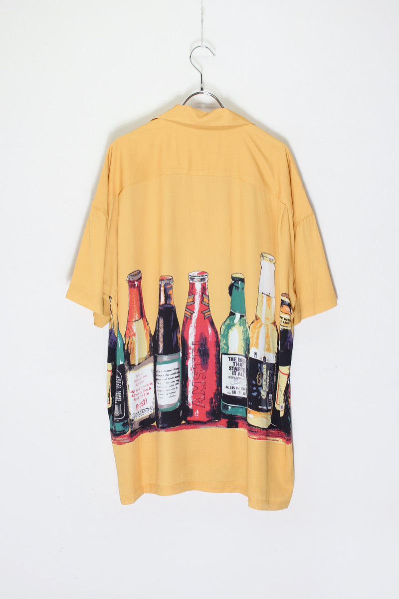 WIDE ALOHA SHIRT (BEER) / MUSTARD [NEW]