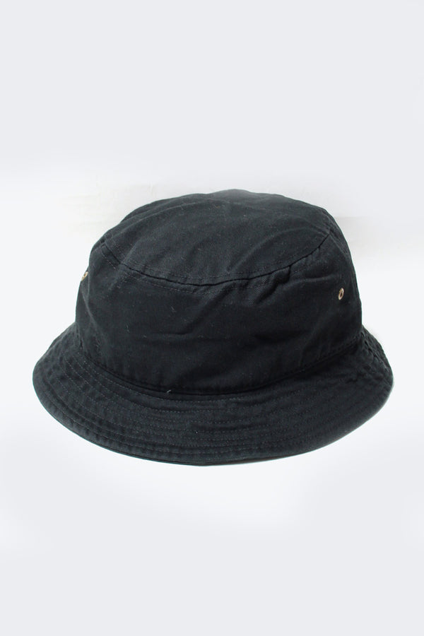 S-WASH BUCKET HAT / BLACK [SIZE:S/M NEW]