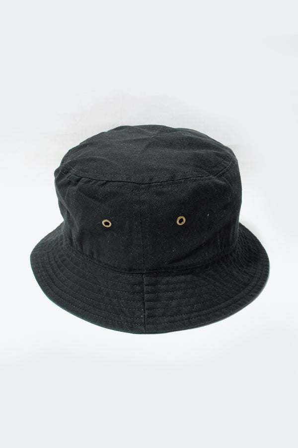 S-WASH BUCKET HAT / BLACK [SIZE:S/M NEW]