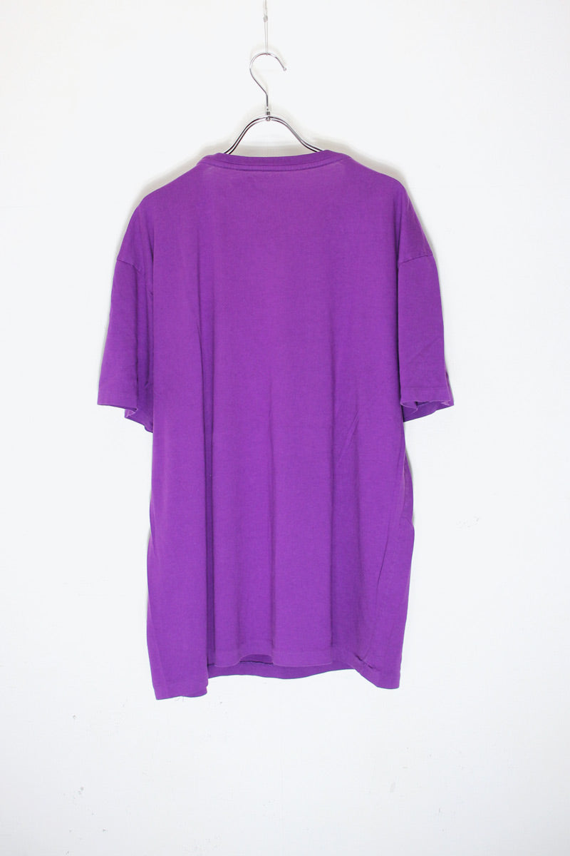 S/S ONE POINT POCKET T-SHIRT / PURPLE [SIZE: L USED]