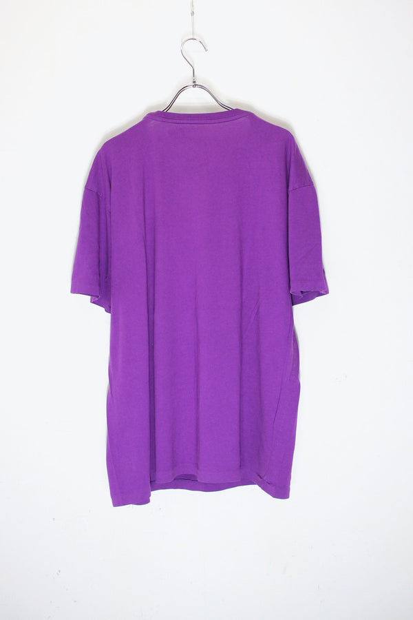 S/S ONE POINT POCKET T-SHIRT / PURPLE [SIZE: L USED]