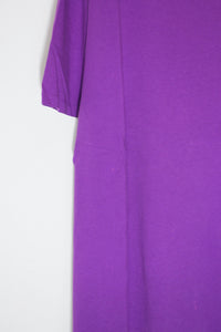 S/S ONE POINT POCKET T-SHIRT / PURPLE [SIZE: L USED]