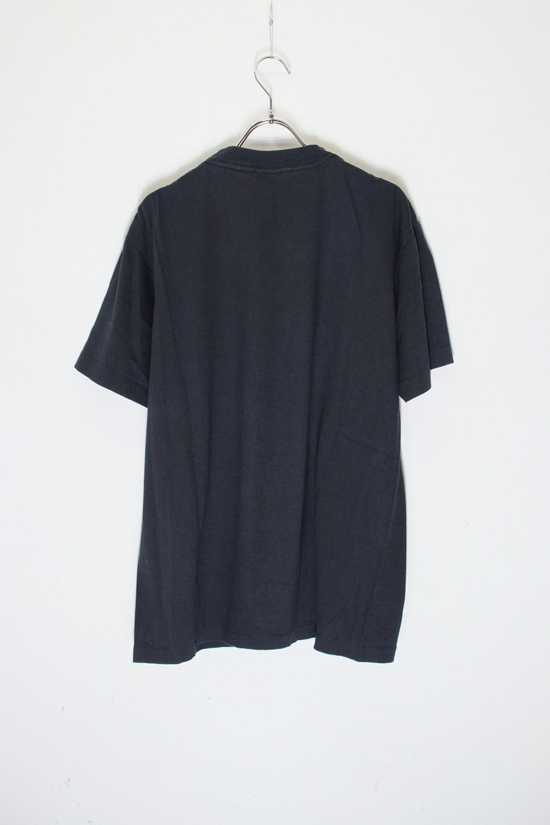 MADE IN USA 90'S S/S MYRTLE BEACH SPRING BIKE RALLY PRINT T-SHIRT / BLACK [SIZE: M USED]