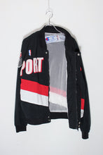 画像をギャラリービューアに読み込む, 90&#39;S PORTLAND NBA NYLON JACKET / BLACK[SIZE: S USED]
