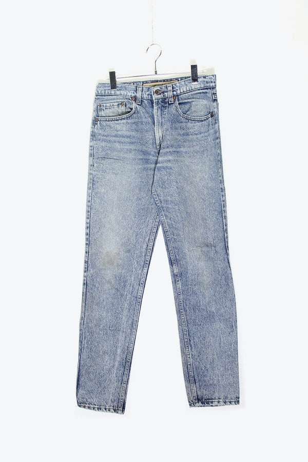MADE IN USA 90'S 512 SILVER TAB DENIM PANTS / STONE WASH [SIZE: W31L32 USED]