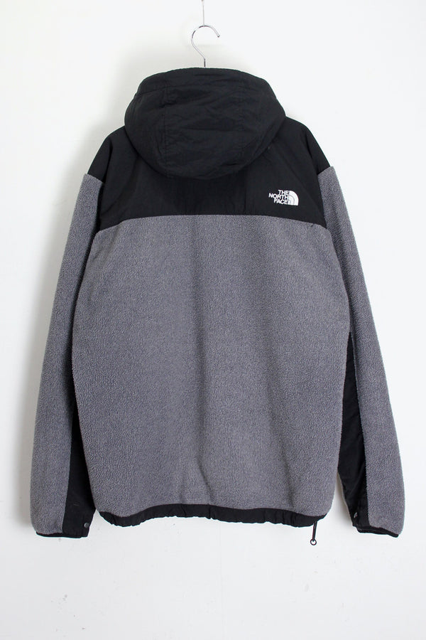 ZIP HOODIE DENALI FLEECE JACKET / GRAY/BLACK [SIZE: L USED] [USA企画品]