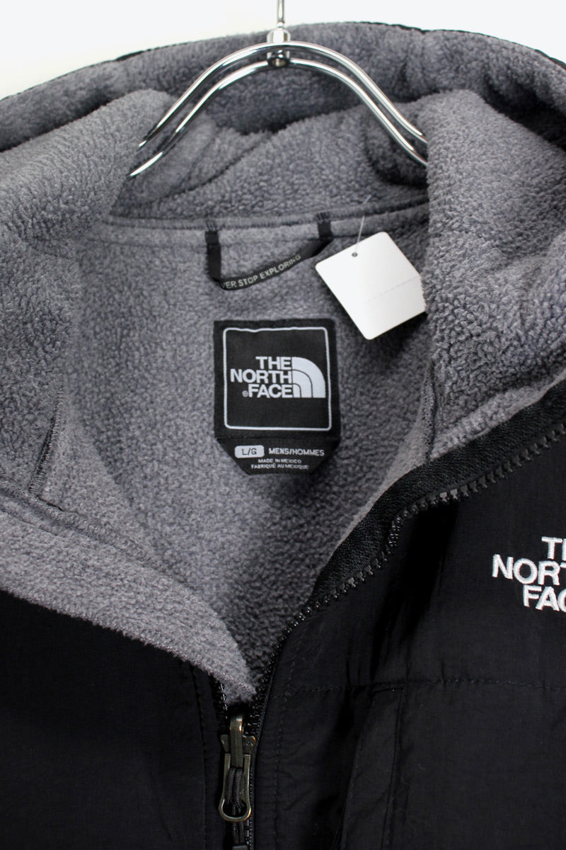 ZIP HOODIE DENALI FLEECE JACKET / GRAY/BLACK [SIZE: L USED] [USA企画品]