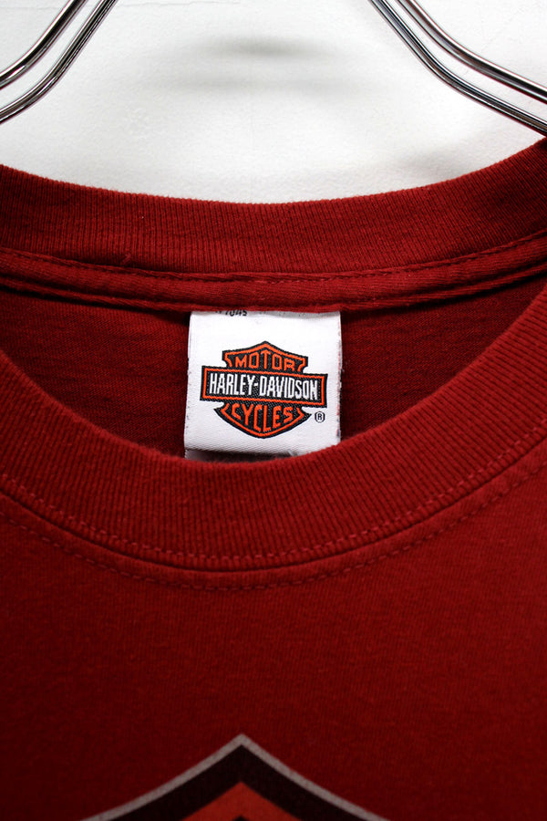MADE IN USA 90'S BLACK HILLS TEE SHIRT / RED [SIZE: L USED]
