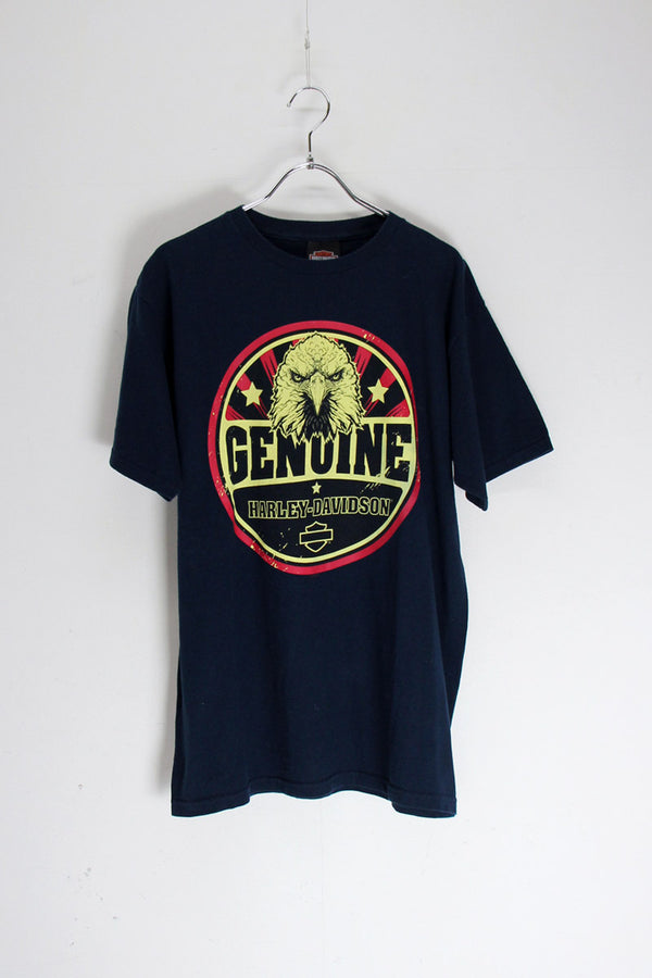 90'S GENUINE TEE SHIRT / NAVY [SIZE: XL USED]