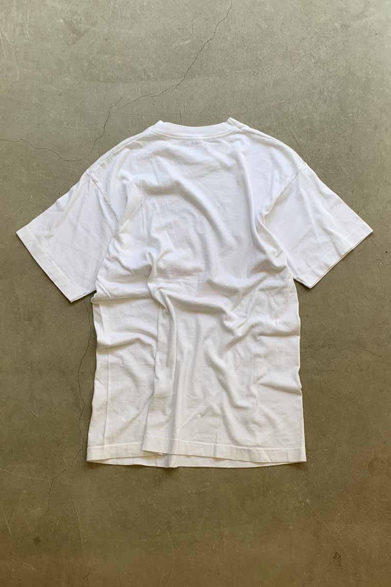 MADE IN USA 92'S S/S I LOVE LUCY PRINT TV DRAMA MOVIE T-SHIRT / WHITE [SIZE: L DEADSTOCK/NOS]