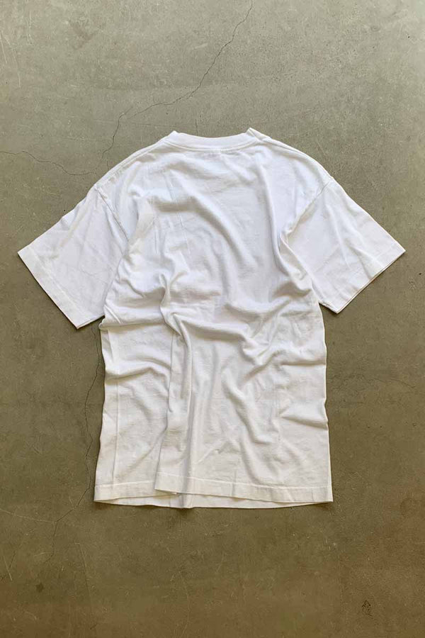 MADE IN USA 92'S S/S I LOVE LUCY PRINT TV DRAMA MOVIE T-SHIRT / WHITE [SIZE: L DEADSTOCK/NOS]