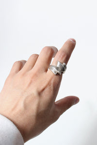 MADE IN MEXICO 925 SILVER RING [SIZE: 16号 USED]