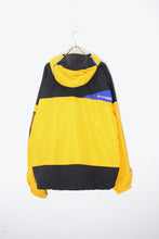 画像をギャラリービューアに読み込む, 00&#39;S CHALLENGER NYLON PUFF JACKET / YELLOW / BLACK［ SIZE: XL USED ]
