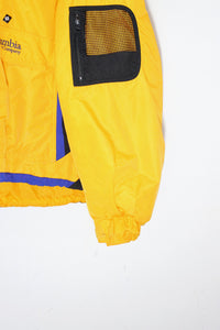 00'S CHALLENGER NYLON PUFF JACKET / YELLOW / BLACK［ SIZE: XL USED ]