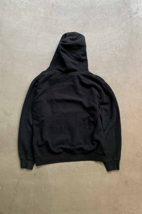 THRASHER LOGO PRINT SWEAT HOODIE USA Model / BLACK [SIZE: M USED]