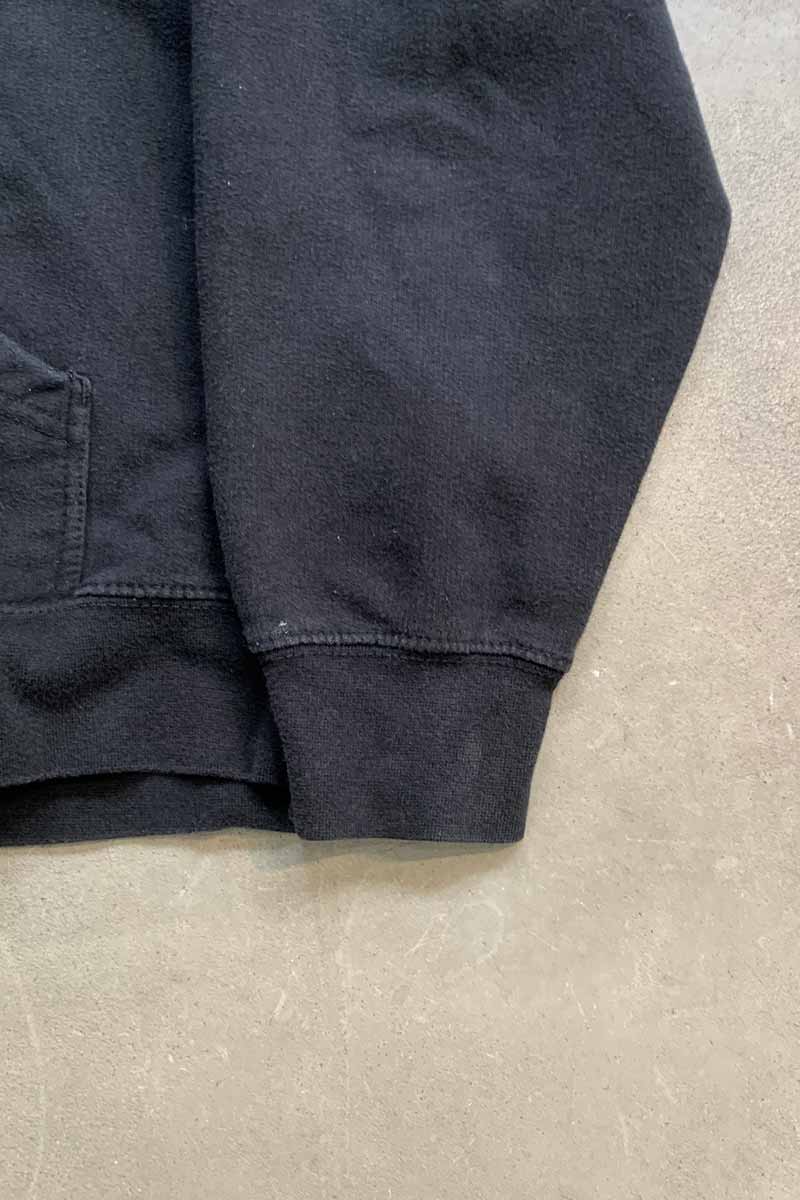 THRASHER LOGO PRINT SWEAT HOODIE USA Model / BLACK [SIZE: M USED]