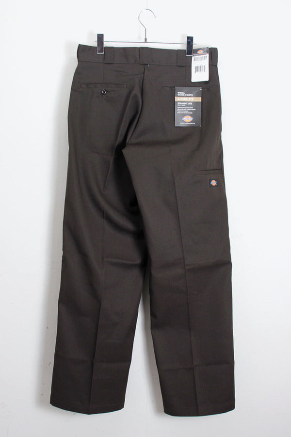 85283 LOOSE FIT DOUBLE KNEE WORK PANTS / BROWN [USA企画品] [NEW]