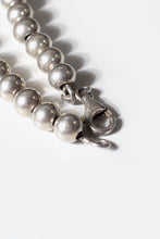 画像をギャラリービューアに読み込む, 925 SILVER BALL CHAIN BRACELET [ONE SIZE USED]
