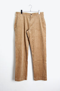 CORDUROY PANTS / BEIGE [SIZE: W32 x L32 USED]