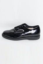 画像をギャラリービューアに読み込む, MADE IN USA ENAMEL PLAIN TOE SHOES / BLACK [SIZE: US10.0 (28.0cm) DEAD STOCK]
