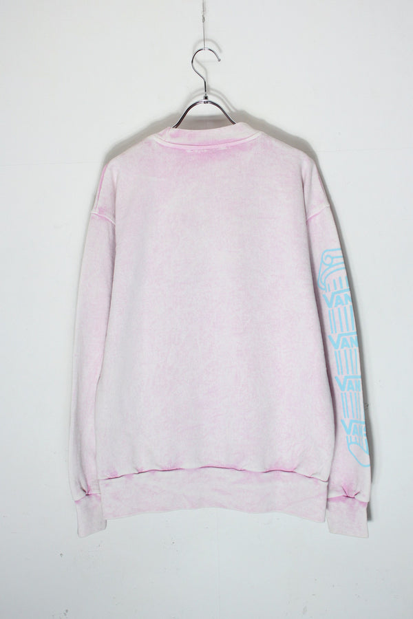MADE IN USA GARMENT DYED SWEATSHIRT / PURPLE [SIZE: S USED]
