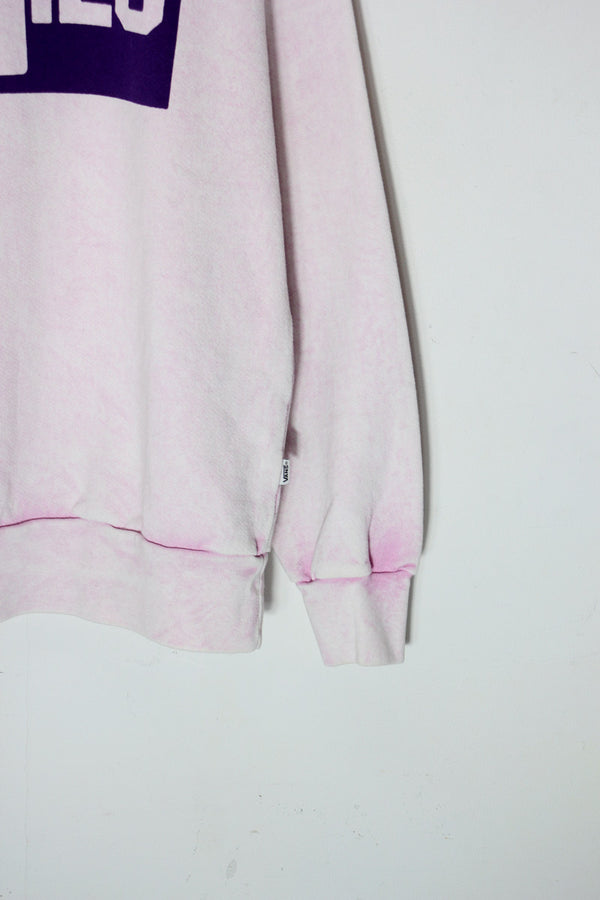 MADE IN USA GARMENT DYED SWEATSHIRT / PURPLE [SIZE: S USED]