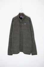 画像をギャラリービューアに読み込む, 15&#39;S BETTER SWEATER 1/4 FLEECE JACKET / CHARCOAL［ SIZE: XL USED ]

