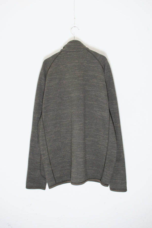 15'S BETTER SWEATER 1/4 FLEECE JACKET / CHARCOAL [ SIZE: XL USED ]