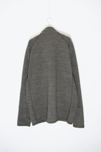 15'S BETTER SWEATER 1/4 FLEECE JACKET / CHARCOAL［ SIZE: XL USED ]