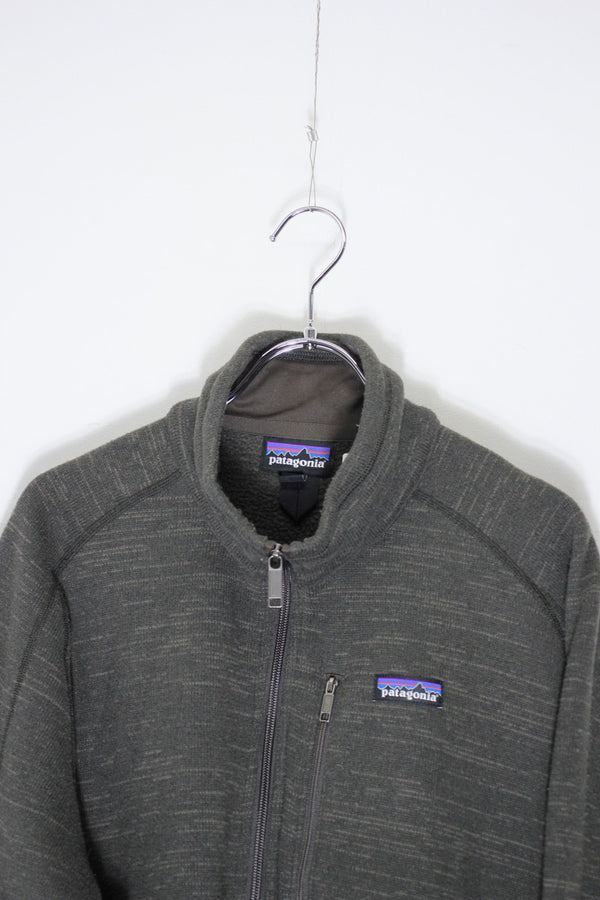 15'S BETTER SWEATER 1/4 FLEECE JACKET / CHARCOAL [ SIZE: XL USED ]