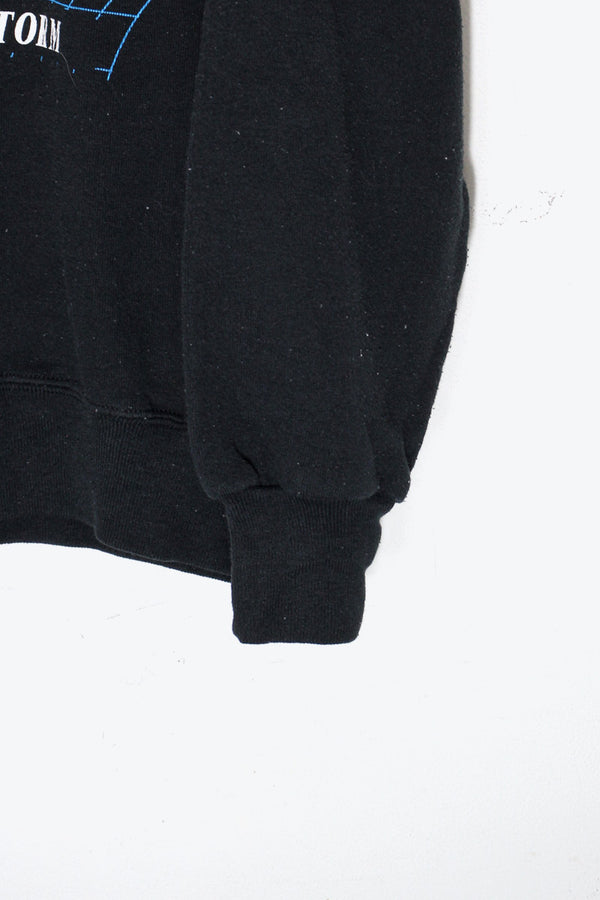 MADE IN USA 90'S DESERT STORM PRINT SWEATSHIRT / BLACK [SIZE: L USED]