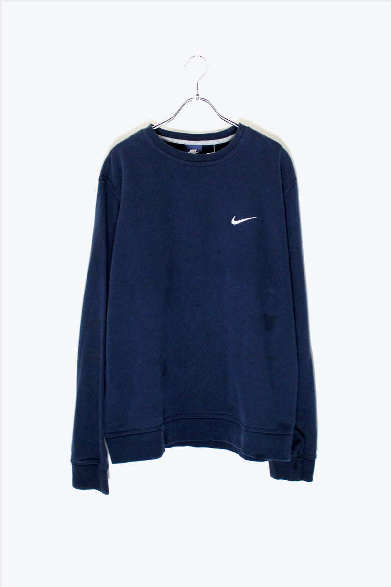 LOGO ONE POINT SWEATSHIRT / NAVY [SIZE: XL USED]