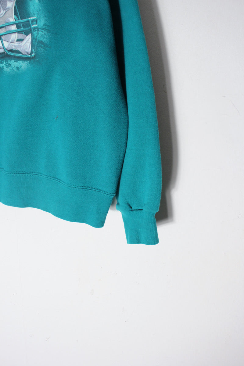 SWEATSHIRT MIAMI DOLPHINS / GREEN [SIZE: L USED]