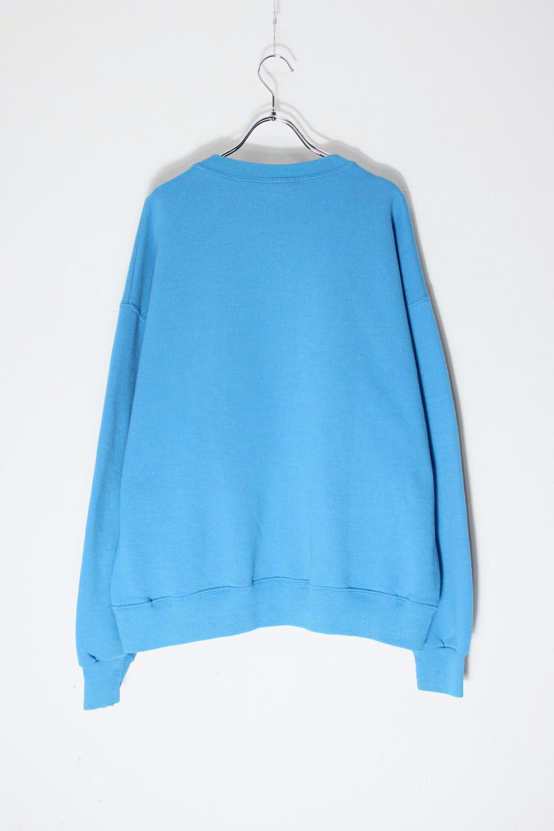MADE IN USA 90'S CAROLINA PANTHERS NFL SWEATSHIRT / CERULEAN BLUE [SIZE: L USED]