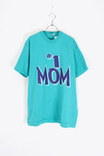 画像をギャラリービューアに読み込む, MADE IN USA 90&#39;S #1 MOM TEE SHIRT / SEE BLUE [SIZE: XL USED]
