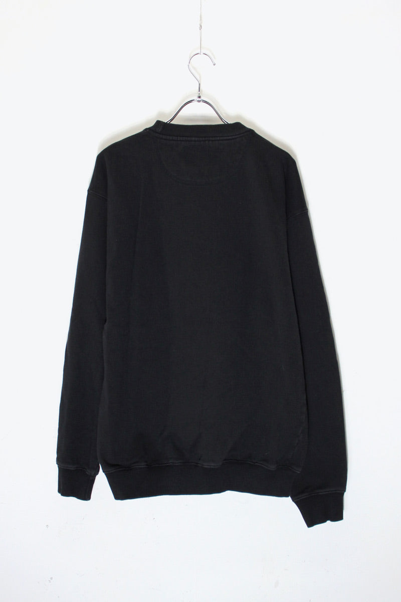 COPENHAGEN LOGO EMBROIDERY ADVERTISING SWEATSHIRT / BLACK [SIZE: M USED]