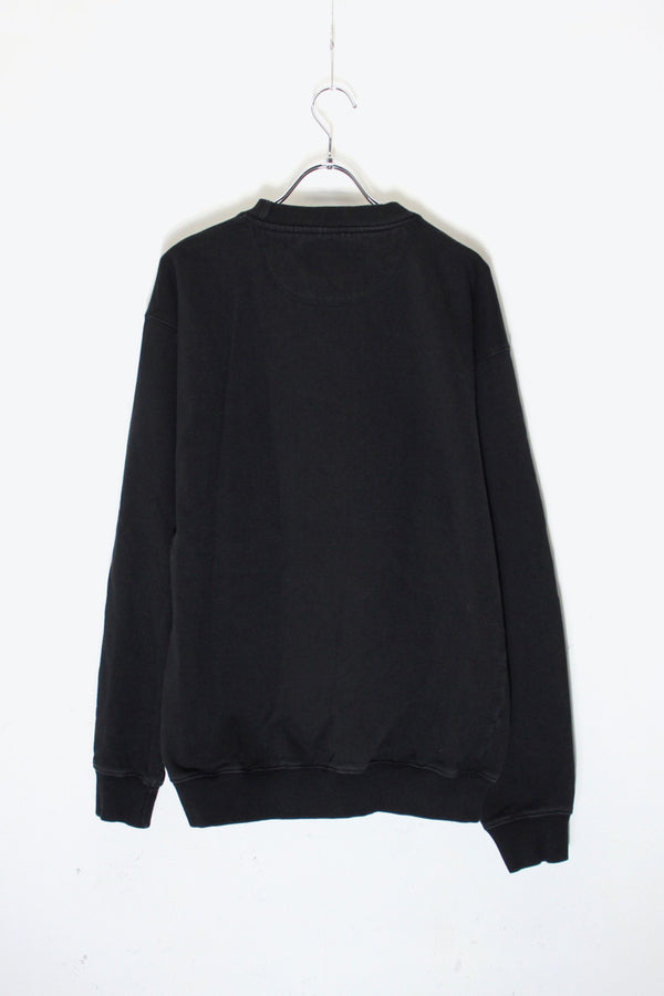 COPENHAGEN LOGO EMBROIDERY ADVERTISING SWEATSHIRT / BLACK [SIZE: M USED]