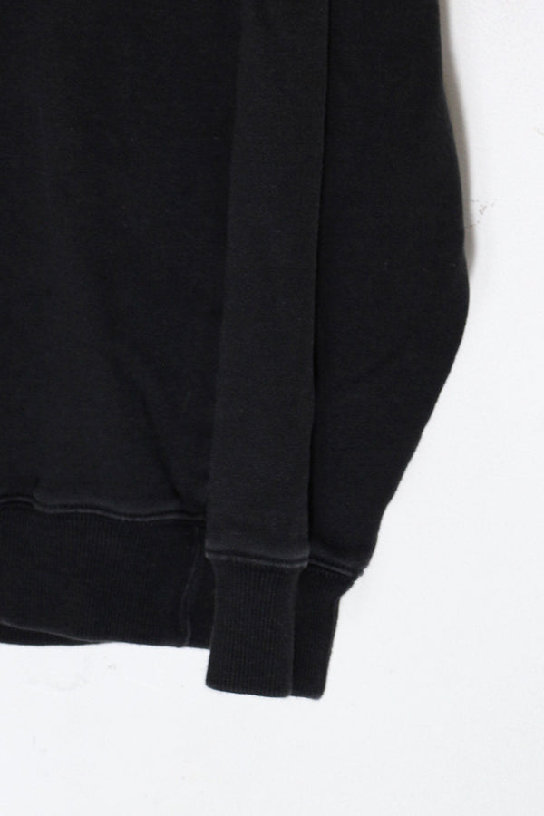 COPENHAGEN LOGO EMBROIDERY ADVERTISING SWEATSHIRT / BLACK [SIZE: M USED]