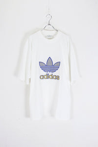 80'S REFLECTOR TEE SHIRT / WHITE [SIZE: XL USED]