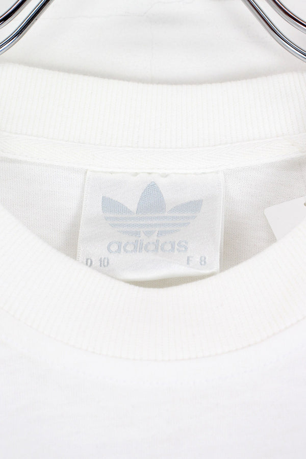 80'S REFLECTOR TEE SHIRT / WHITE [SIZE: XL USED]