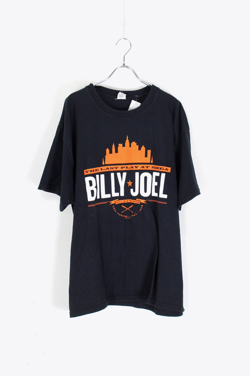 2008 BILLY JOEL TEE SHIRT / BLACK [SIZE: XL USED]