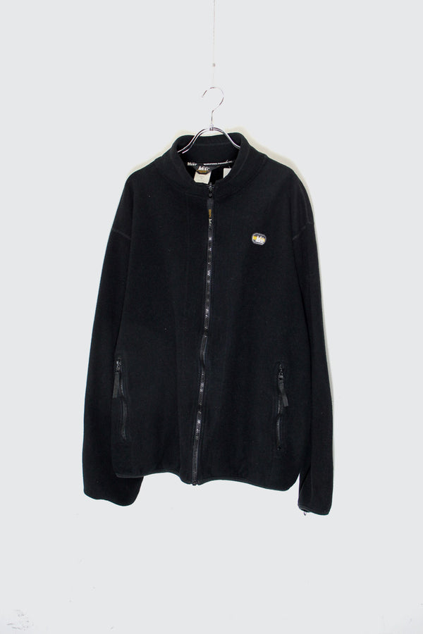MADE IN USA 90'S POLARTEC FLEECE JACKET / BLACK [ SIZE: XL USED ]