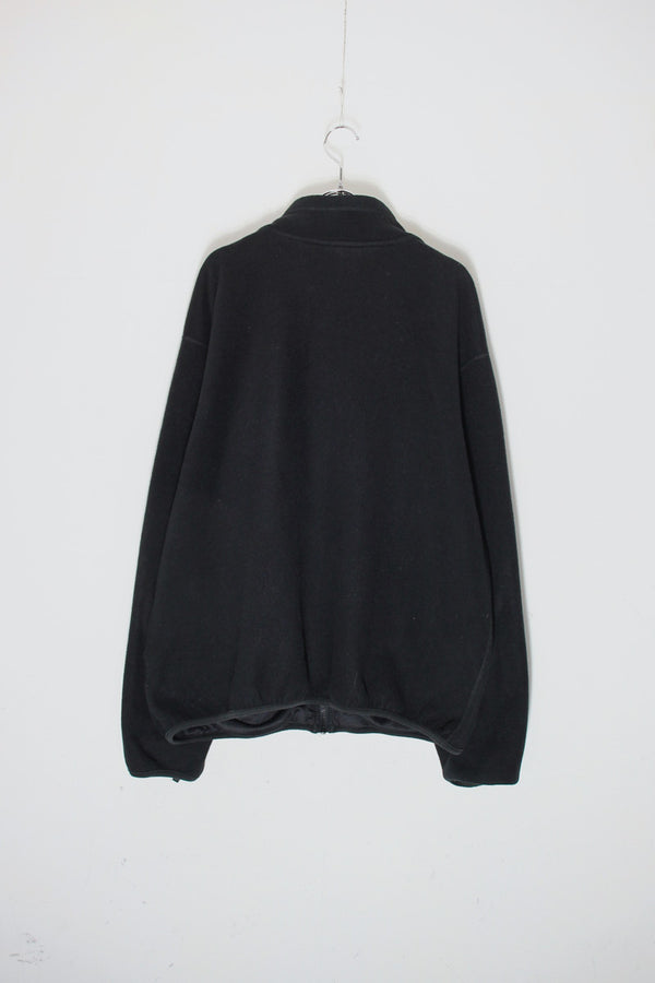 MADE IN USA 90'S POLARTEC FLEECE JACKET / BLACK [ SIZE: XL USED ]