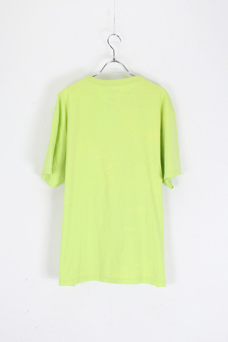 POCKET TEE SHIRT / LIME GREEN [SIZE: XL USED]