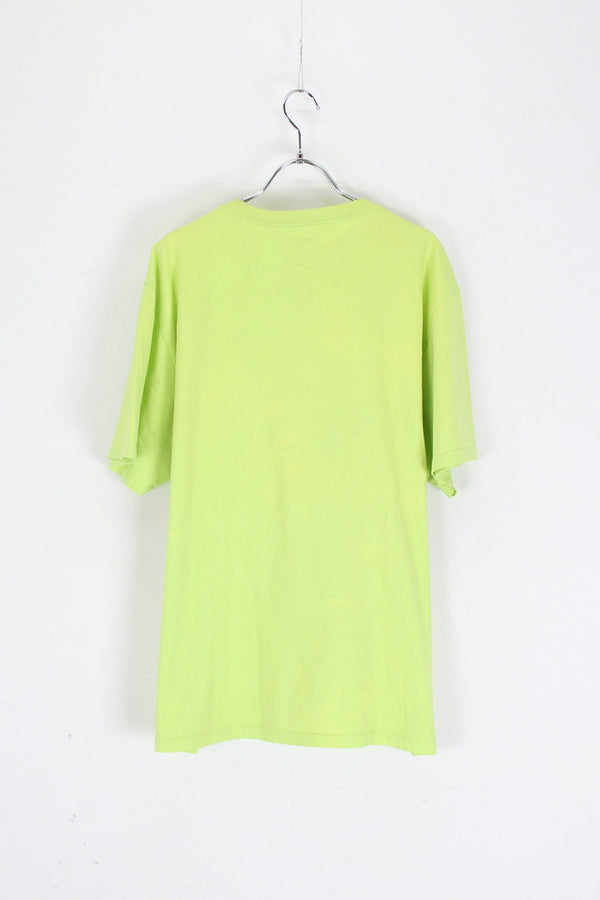 POCKET TEE SHIRT / LIME GREEN [SIZE: XL USED]