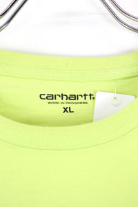 POCKET TEE SHIRT / LIME GREEN [SIZE: XL USED]