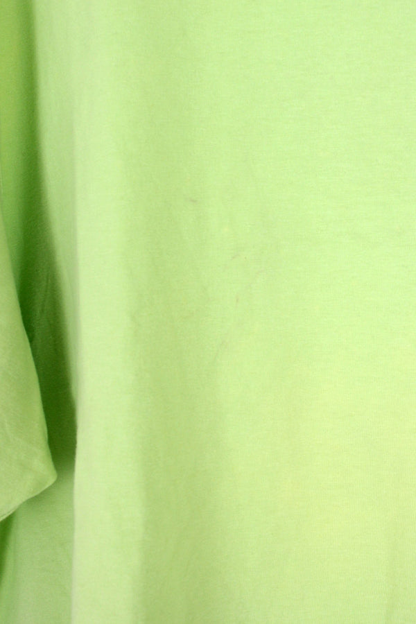 POCKET TEE SHIRT / LIME GREEN [SIZE: XL USED]